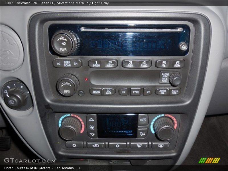 Silverstone Metallic / Light Gray 2007 Chevrolet TrailBlazer LT