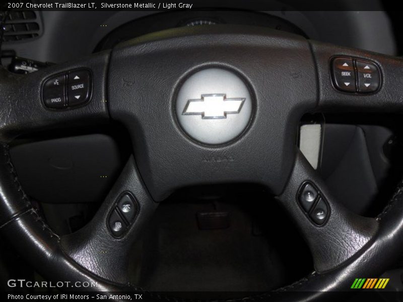 Silverstone Metallic / Light Gray 2007 Chevrolet TrailBlazer LT