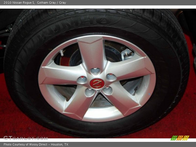 Gotham Gray / Gray 2010 Nissan Rogue S