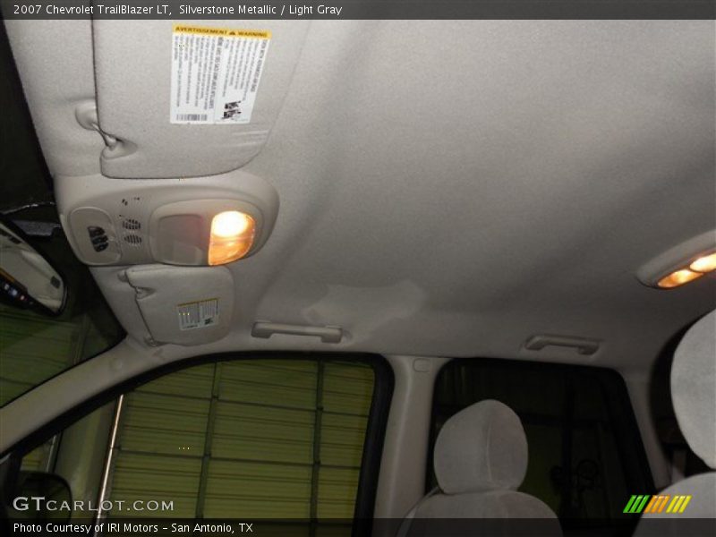Silverstone Metallic / Light Gray 2007 Chevrolet TrailBlazer LT