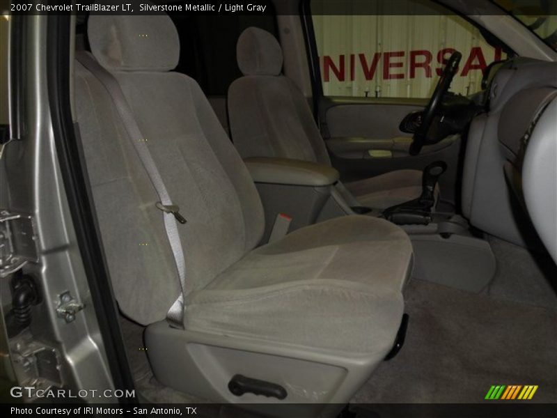 Silverstone Metallic / Light Gray 2007 Chevrolet TrailBlazer LT