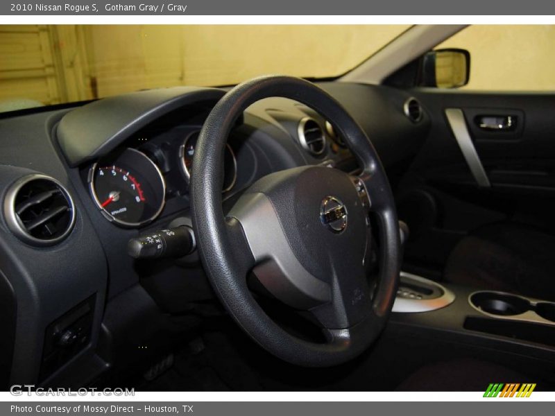 Gotham Gray / Gray 2010 Nissan Rogue S