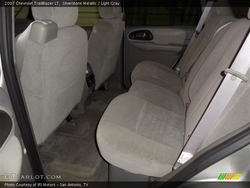 Silverstone Metallic / Light Gray 2007 Chevrolet TrailBlazer LT