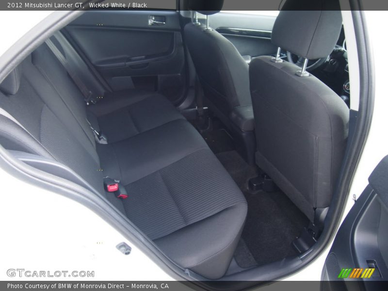 Wicked White / Black 2012 Mitsubishi Lancer GT