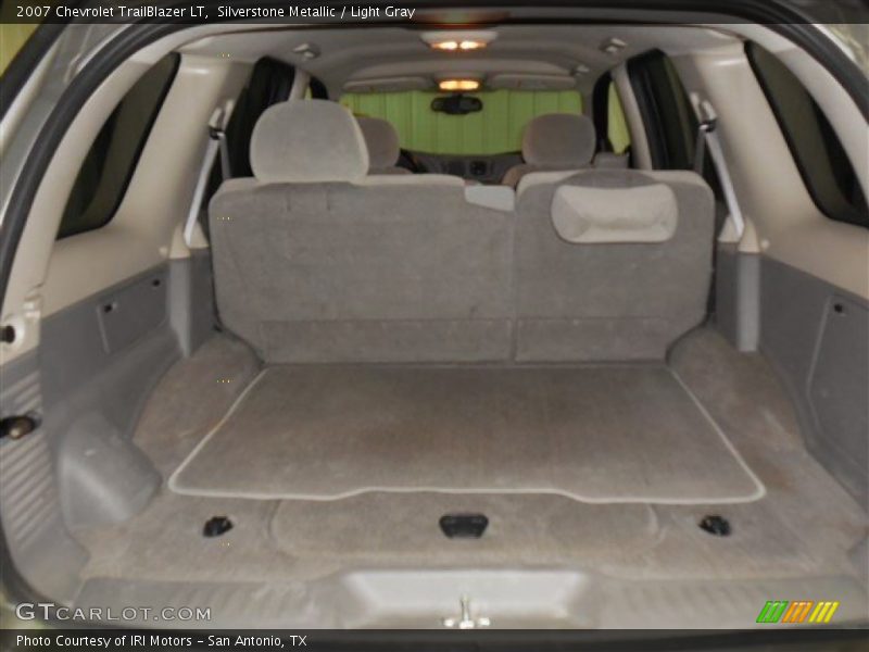 Silverstone Metallic / Light Gray 2007 Chevrolet TrailBlazer LT