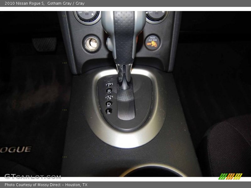 Gotham Gray / Gray 2010 Nissan Rogue S