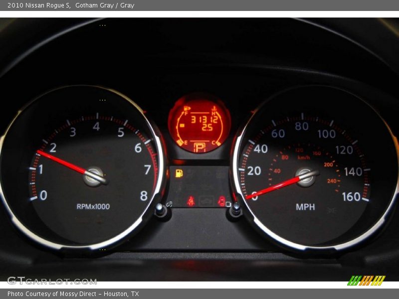 Gotham Gray / Gray 2010 Nissan Rogue S