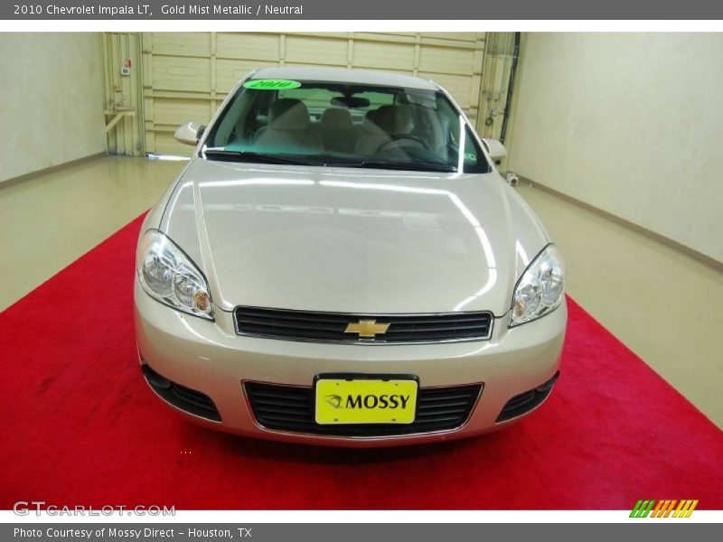 Gold Mist Metallic / Neutral 2010 Chevrolet Impala LT