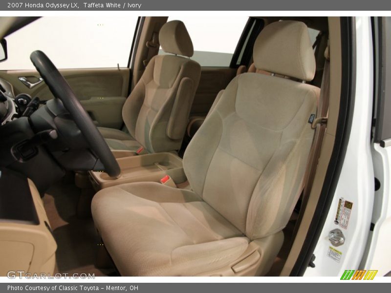  2007 Odyssey LX Ivory Interior
