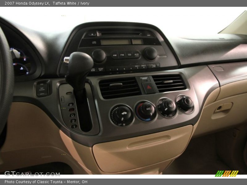 Controls of 2007 Odyssey LX