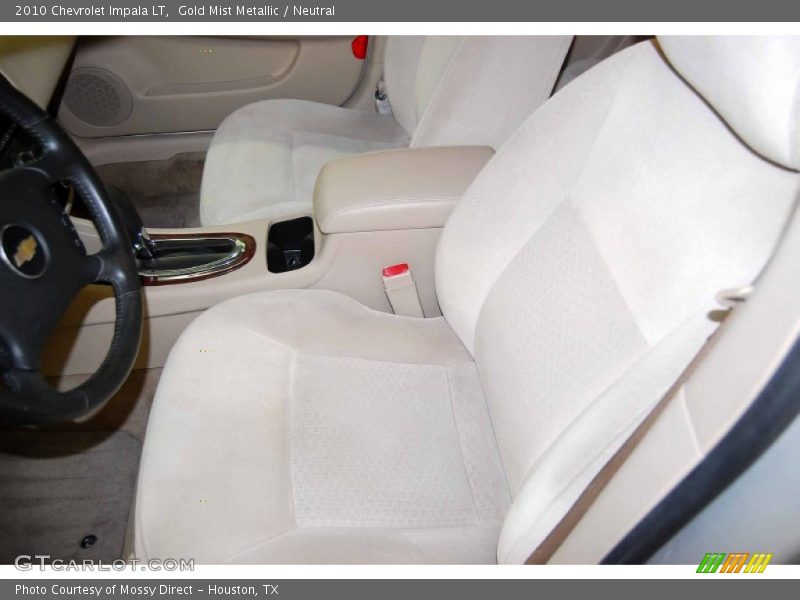 Gold Mist Metallic / Neutral 2010 Chevrolet Impala LT