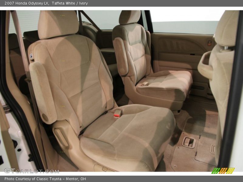 Rear Seat of 2007 Odyssey LX
