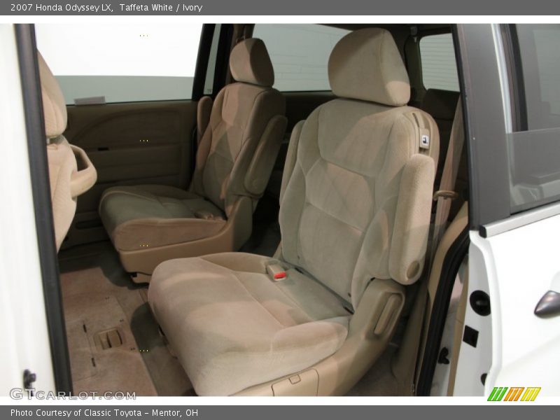 Rear Seat of 2007 Odyssey LX