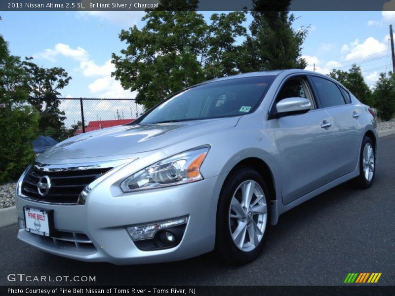 Brilliant Silver / Charcoal 2013 Nissan Altima 2.5 SL