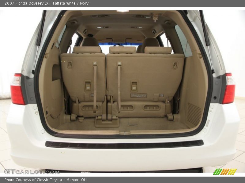  2007 Odyssey LX Trunk