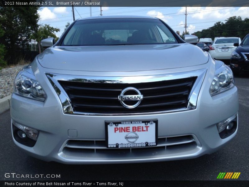 Brilliant Silver / Charcoal 2013 Nissan Altima 2.5 SL