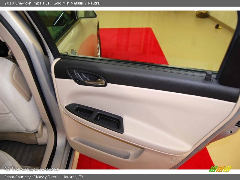 Gold Mist Metallic / Neutral 2010 Chevrolet Impala LT