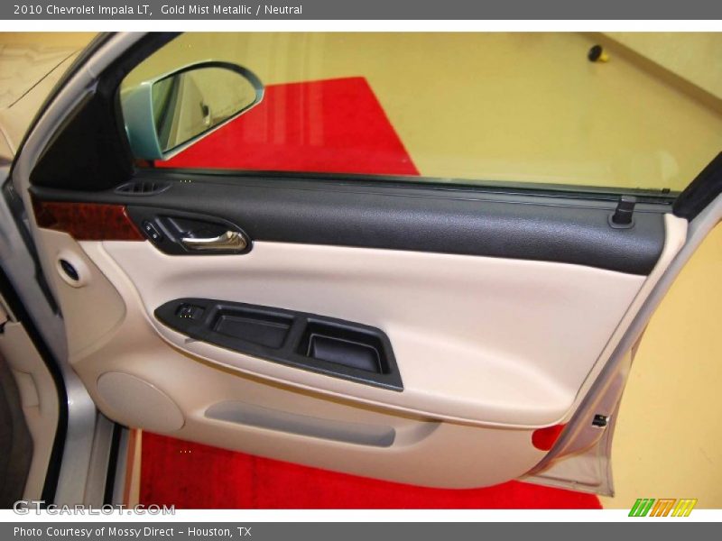 Gold Mist Metallic / Neutral 2010 Chevrolet Impala LT