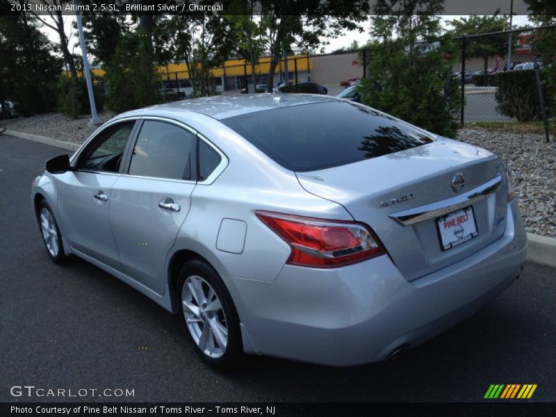 Brilliant Silver / Charcoal 2013 Nissan Altima 2.5 SL