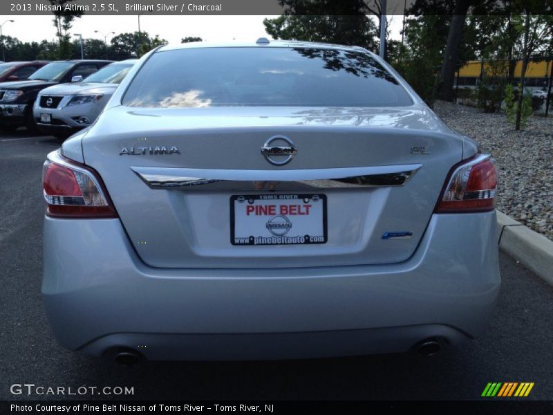 Brilliant Silver / Charcoal 2013 Nissan Altima 2.5 SL