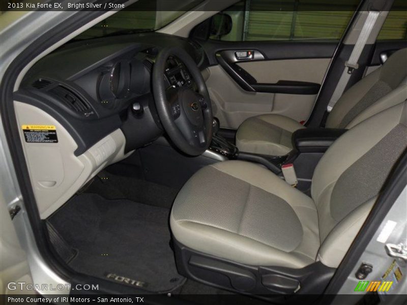 Bright Silver / Stone 2013 Kia Forte EX