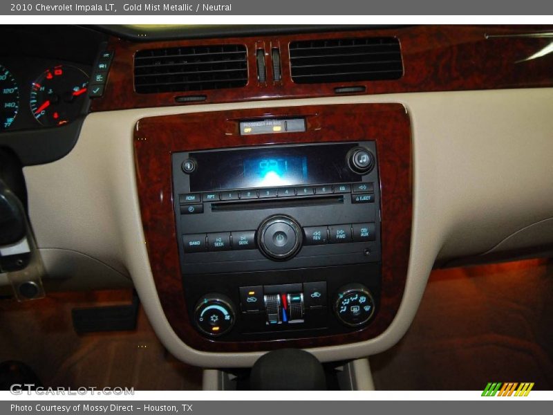 Gold Mist Metallic / Neutral 2010 Chevrolet Impala LT