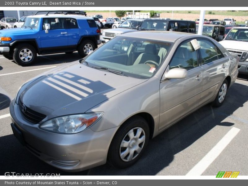 Desert Sand Mica / Stone 2003 Toyota Camry LE