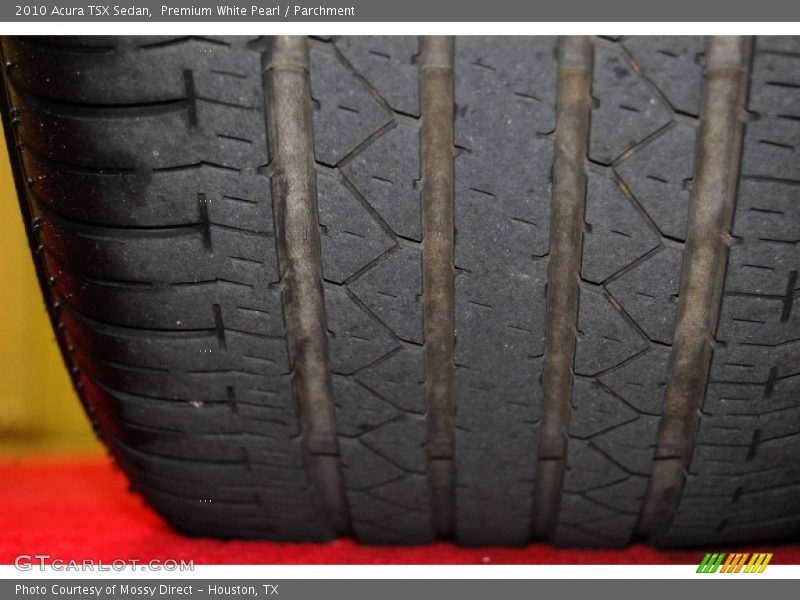 Premium White Pearl / Parchment 2010 Acura TSX Sedan