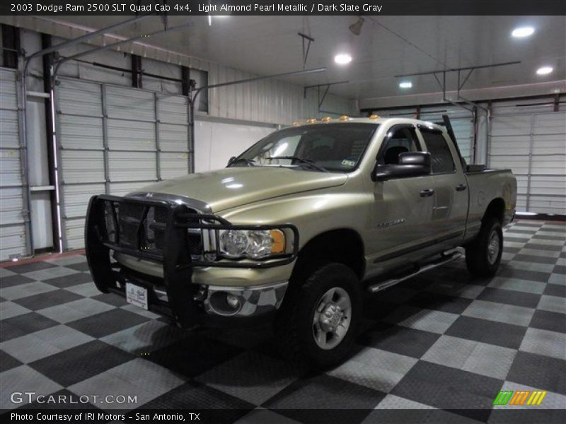 Light Almond Pearl Metallic / Dark Slate Gray 2003 Dodge Ram 2500 SLT Quad Cab 4x4