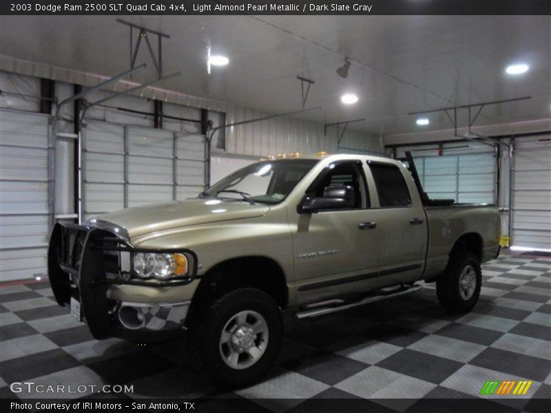 Light Almond Pearl Metallic / Dark Slate Gray 2003 Dodge Ram 2500 SLT Quad Cab 4x4