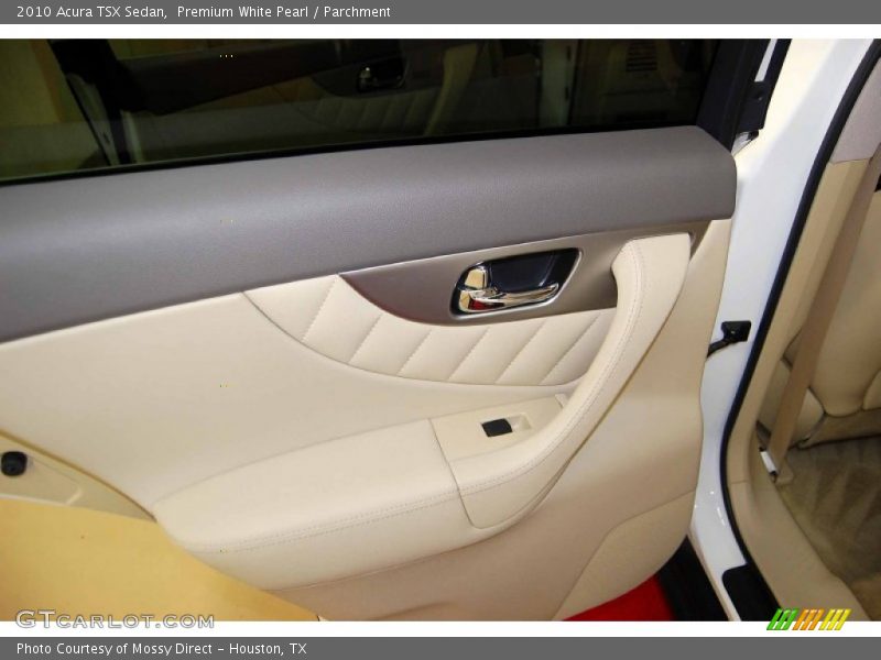 Premium White Pearl / Parchment 2010 Acura TSX Sedan