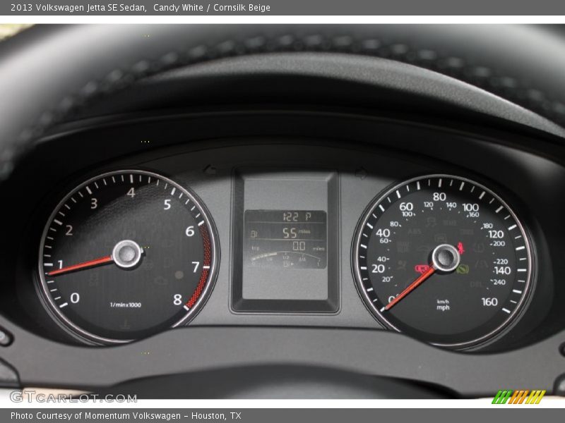 Candy White / Cornsilk Beige 2013 Volkswagen Jetta SE Sedan