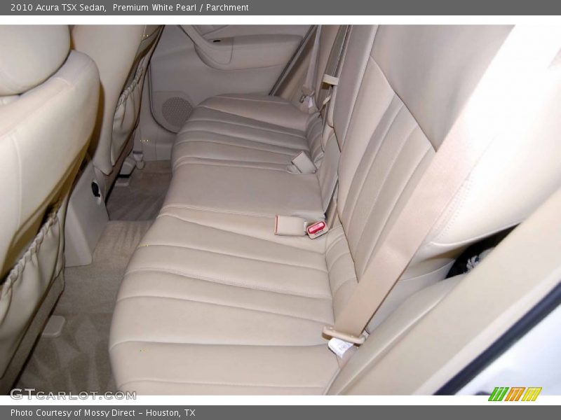 Premium White Pearl / Parchment 2010 Acura TSX Sedan