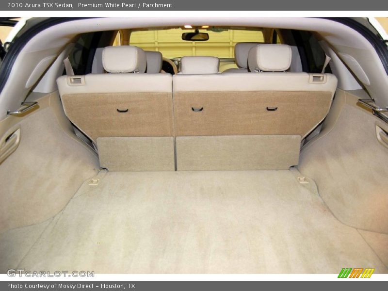 Premium White Pearl / Parchment 2010 Acura TSX Sedan