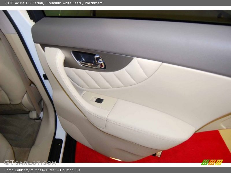 Premium White Pearl / Parchment 2010 Acura TSX Sedan