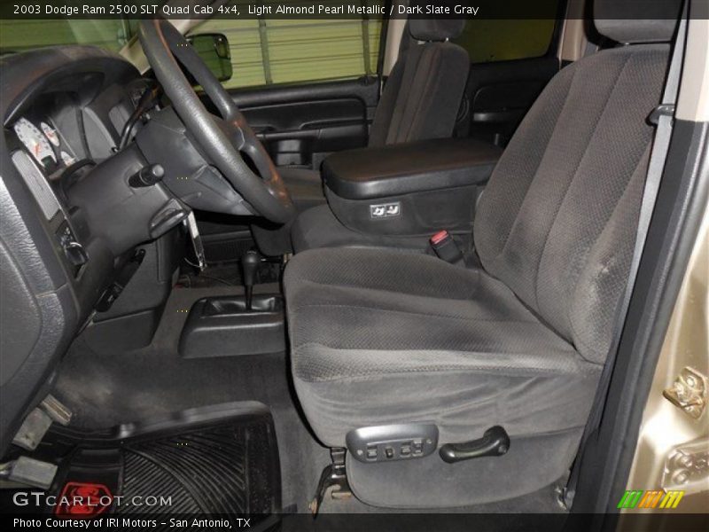 Light Almond Pearl Metallic / Dark Slate Gray 2003 Dodge Ram 2500 SLT Quad Cab 4x4