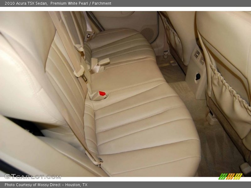 Premium White Pearl / Parchment 2010 Acura TSX Sedan