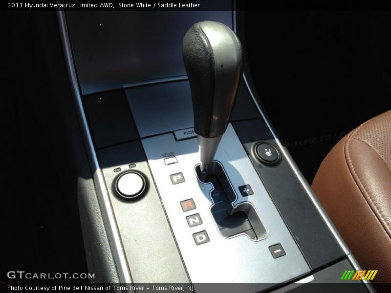 Stone White / Saddle Leather 2011 Hyundai Veracruz Limited AWD