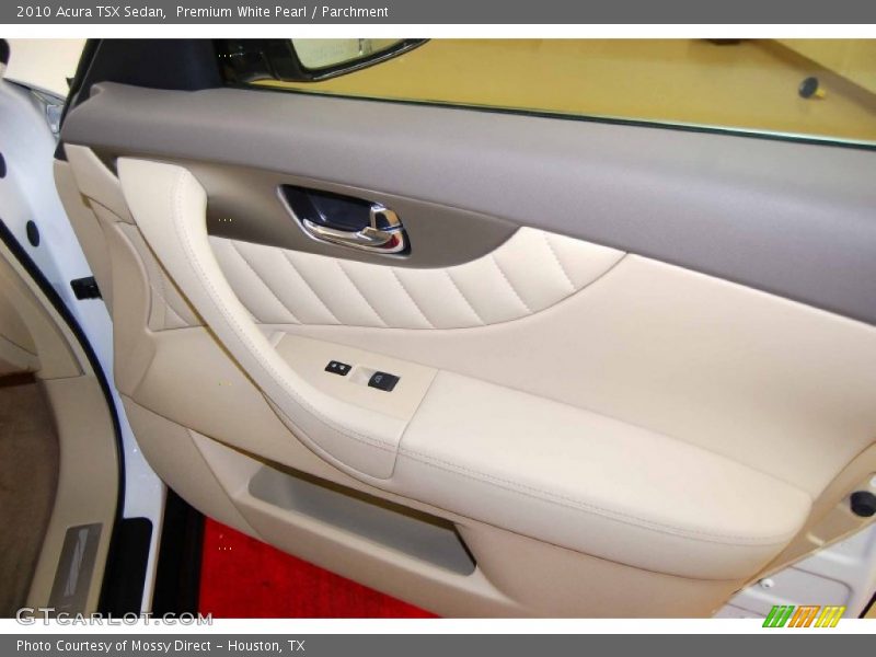 Premium White Pearl / Parchment 2010 Acura TSX Sedan