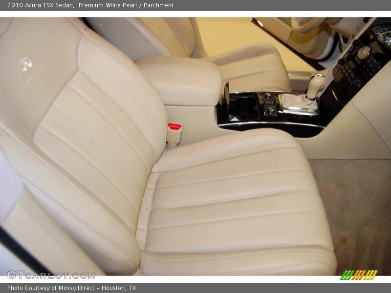 Premium White Pearl / Parchment 2010 Acura TSX Sedan