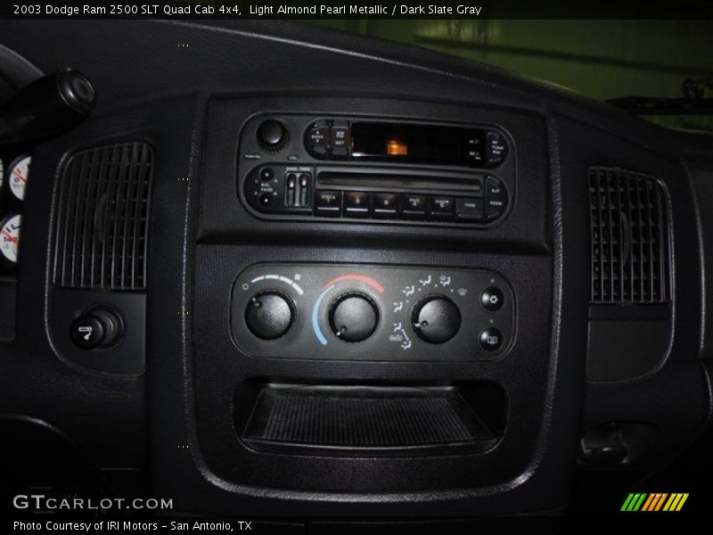 Light Almond Pearl Metallic / Dark Slate Gray 2003 Dodge Ram 2500 SLT Quad Cab 4x4
