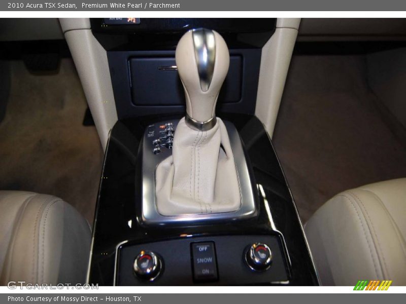 Premium White Pearl / Parchment 2010 Acura TSX Sedan