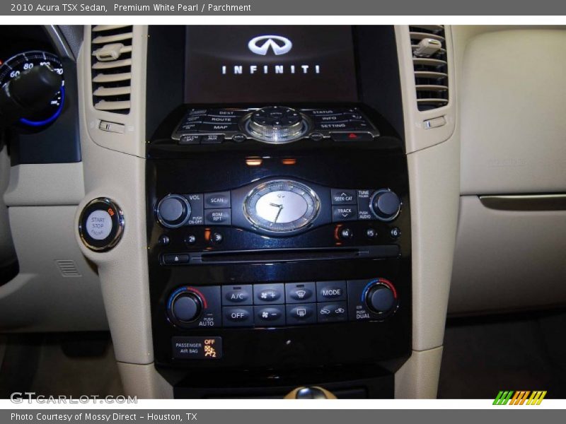 Premium White Pearl / Parchment 2010 Acura TSX Sedan