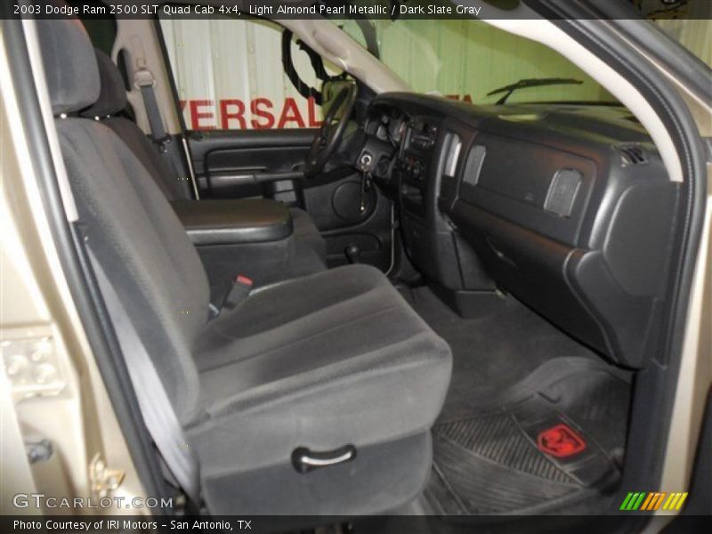 Light Almond Pearl Metallic / Dark Slate Gray 2003 Dodge Ram 2500 SLT Quad Cab 4x4