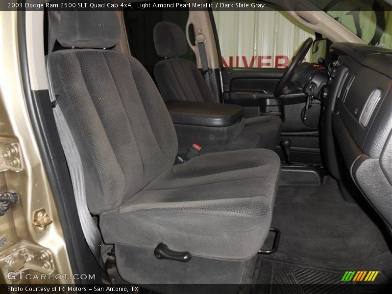 Light Almond Pearl Metallic / Dark Slate Gray 2003 Dodge Ram 2500 SLT Quad Cab 4x4