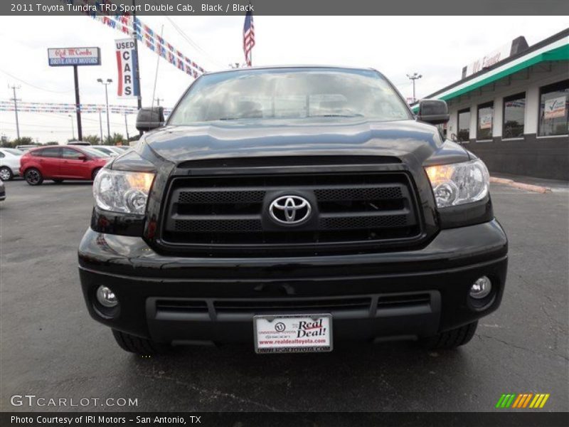 Black / Black 2011 Toyota Tundra TRD Sport Double Cab