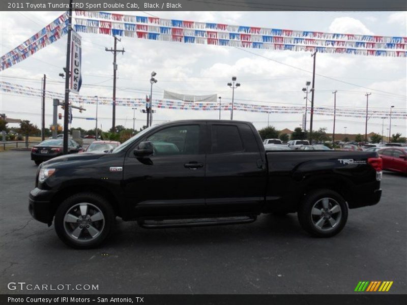 Black / Black 2011 Toyota Tundra TRD Sport Double Cab