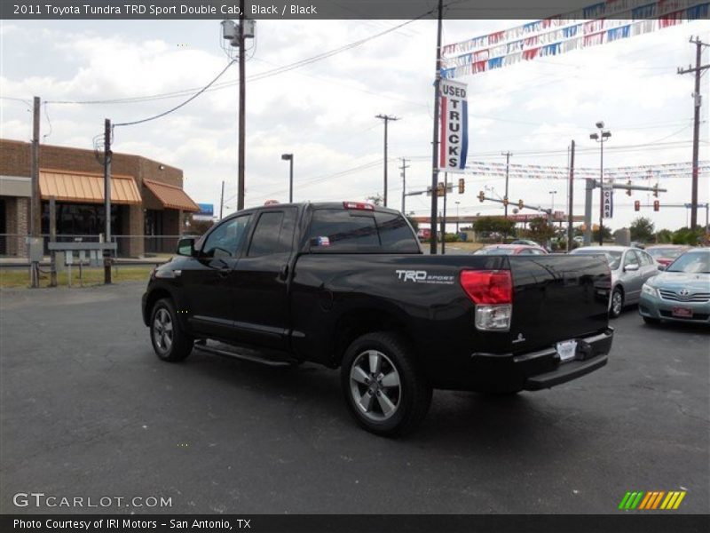 Black / Black 2011 Toyota Tundra TRD Sport Double Cab