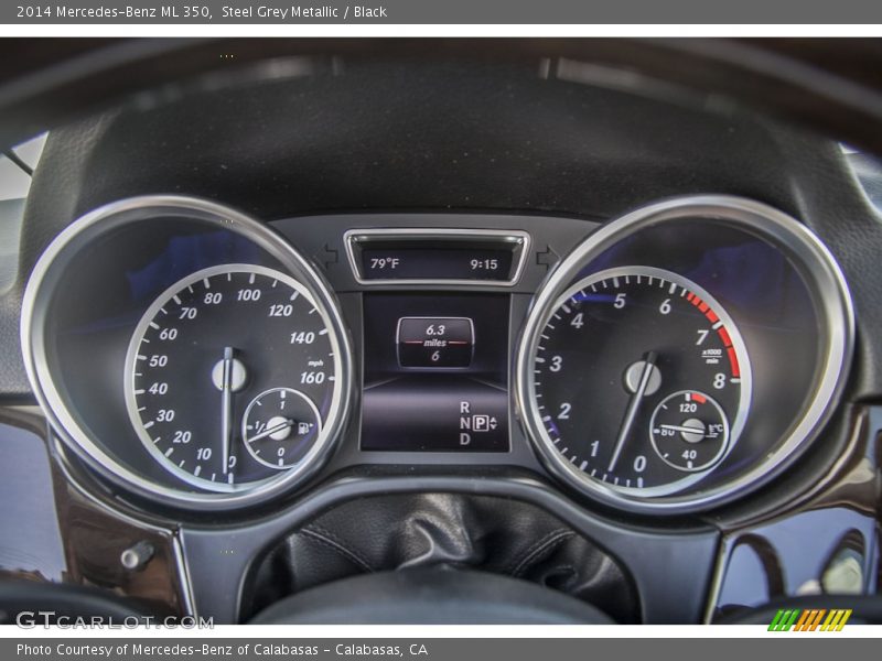  2014 ML 350 350 Gauges