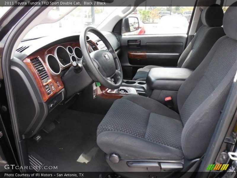 Black / Black 2011 Toyota Tundra TRD Sport Double Cab